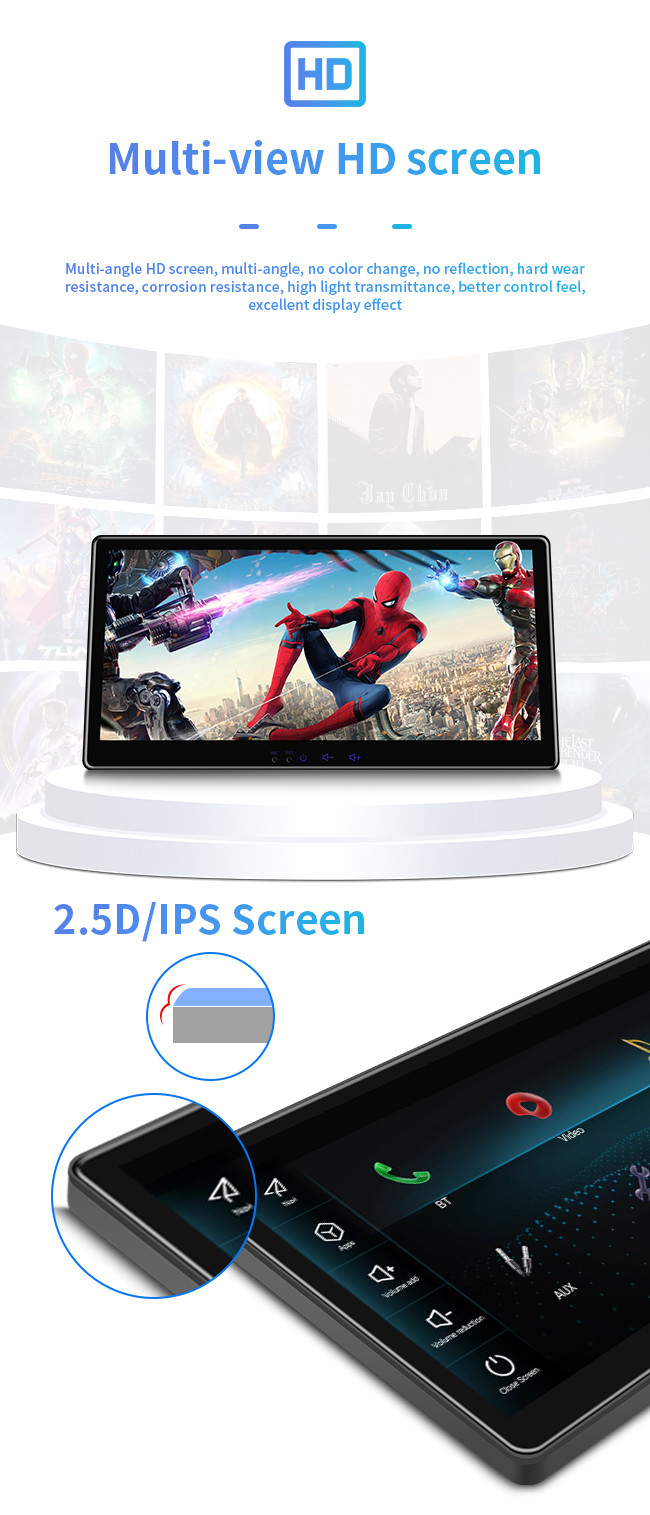 WiFi 4G Carplay HD Car Audio GPS Navigation Large Screen 12.3 Inch Android Universal Navigation