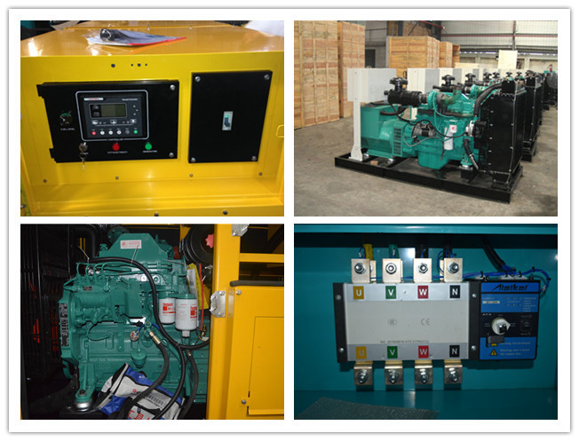 SASO 40KVA 1800RPM 230V Canopy Generator Set Ultra Quiet Diesel Generator