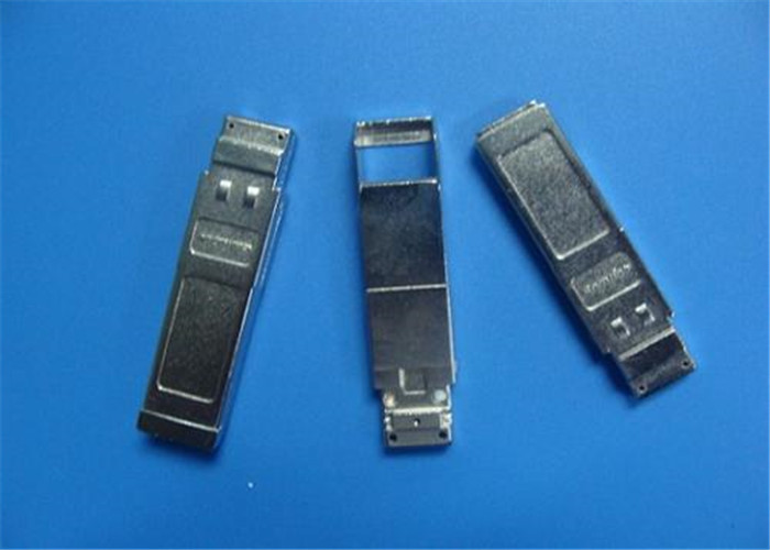 Dual Channel Die Casting Zinc Housing , SFP Transceiver Module Industrial