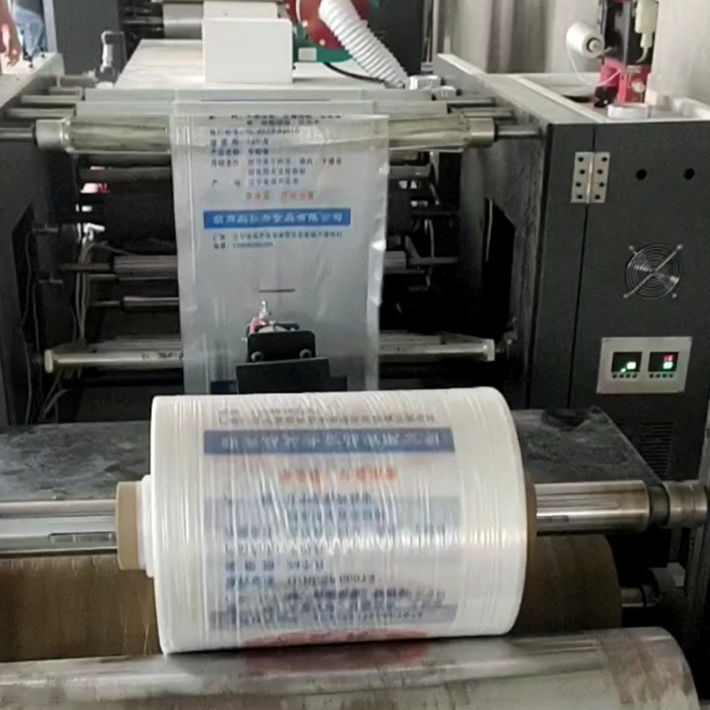 Used Plastic Woven Bags Automatic Printing Machine With Two Colors