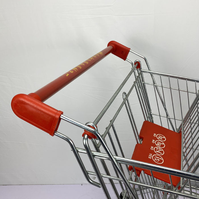 CE Durable Q195 Steel Grocery Shopping Trolley Large Shopping Cart