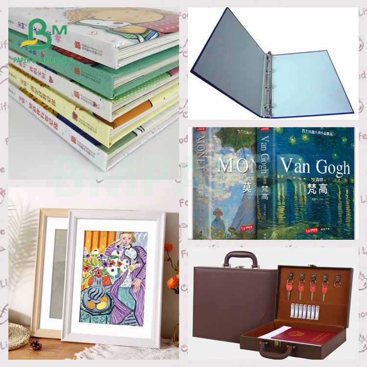 70pt Good Stiffness Book Binding Cover Material Straw Paper Board