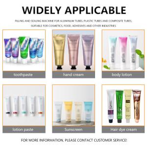 Automatic Soft Tube Filling And Sealing Machine Lotion Packing Machine Tube