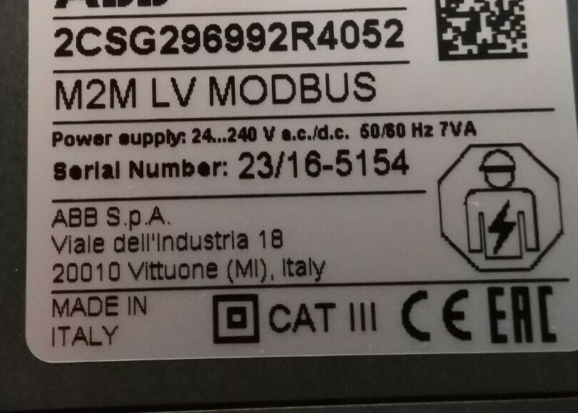 M2M LV Modbus brand new and original , black and greenis main color,3-5 working day of deliver time.