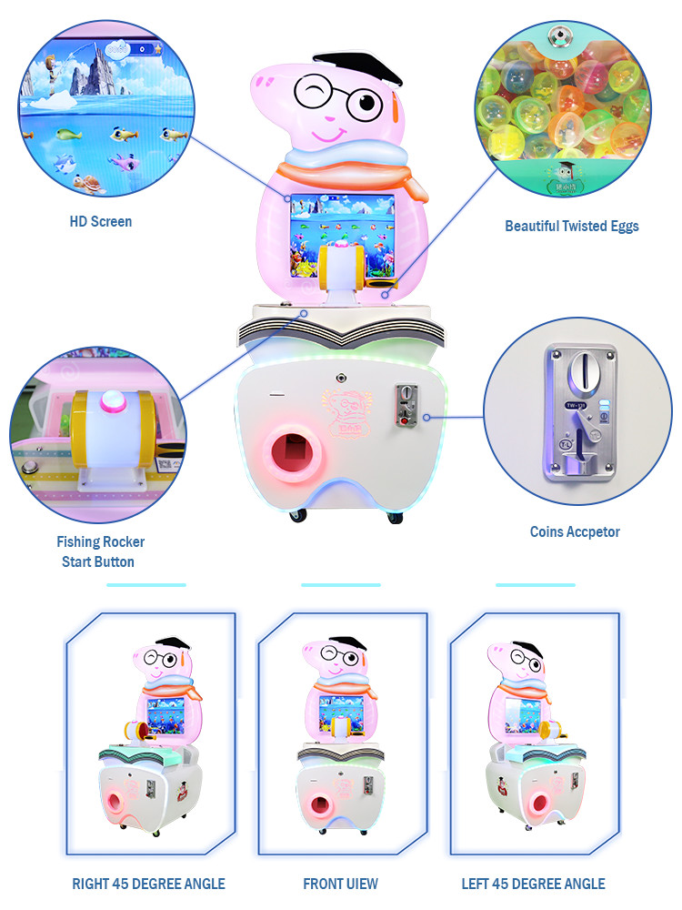 Simulator Fishing Games Copyright Design Arcade Games Cabinet Children Fisher