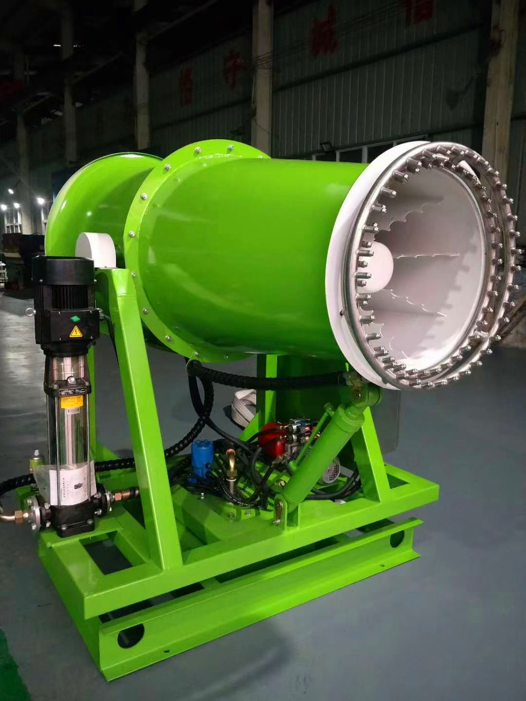 Anti Freezing IP55 Fog Cannon Machine 100m 120m Water Mist Cannon