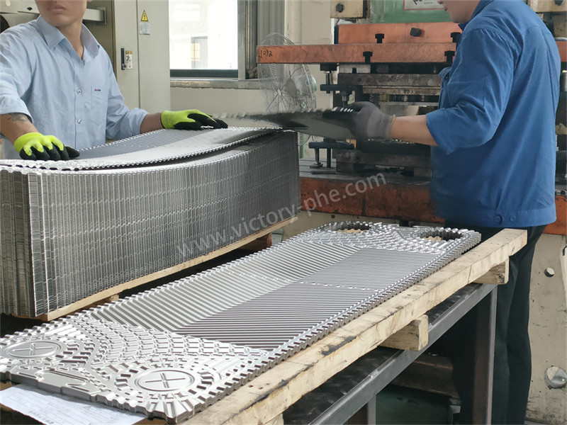 PHE Accessen Heat Exchanger Plate Gasket Stainless Steel / Titanium