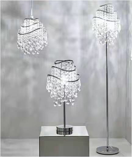 H200MM Simple Modern Table Lamp With Laser Cut Out Metal Shade