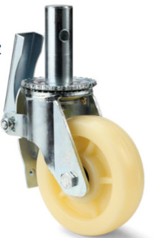 6 inch heavy duty scaffold wheels hard casters nylon casters 250kg