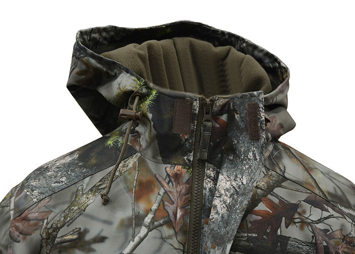 Brand Label Mens Winter Work Jacket , Army Waterproof Work Suit
