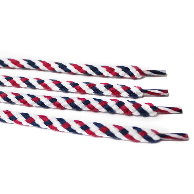 Personalized Shoe Laces 7mm Shoe Strings Round Sustainable Colored