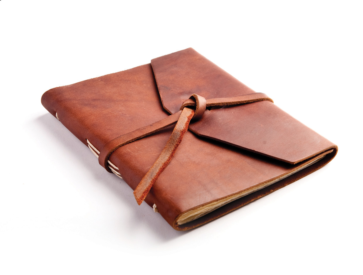 Women Personalised Leather Travel Journal Unlined Paper Size 7 X 5 Inches