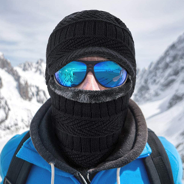 Multifunction Electric Heated Hat , SHEERFOND Rechargeable Electric Beanie Hat