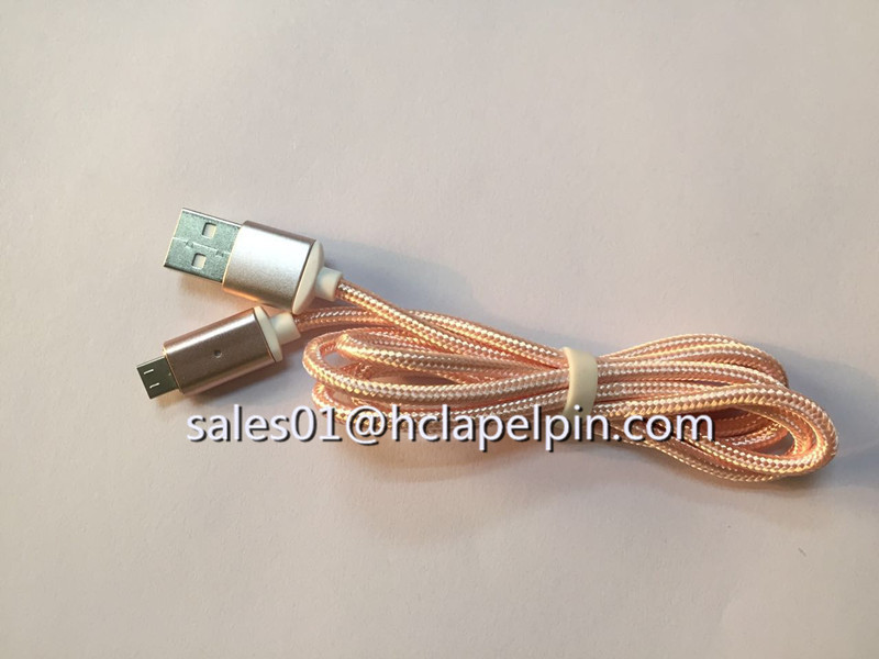 3 in 1 Metal Connector Dustproof Plug Braided Magnetic USB Lightning Cable for iPhone 7 /Android, Samsung S7