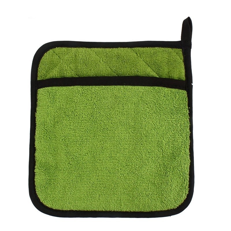 Thicken Cotton Terry Cloth Coaster Hot Pad Holders Heat Resistant Kitchen Baking