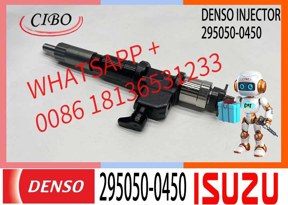 common rail Injector 295050-0450 295050-0451 295050-1550 8-97622035-1 8-97622035-2 for ISUZU 6WG1 6WF1 6UZ1