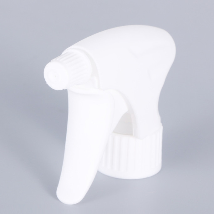 PP Black 24MM Plastic Spray Nozzle Trigger White Prevent Water Leakage