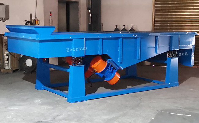 Stainless Steel 20mm Particle Square Linear Vibrating Separator DZSF Series