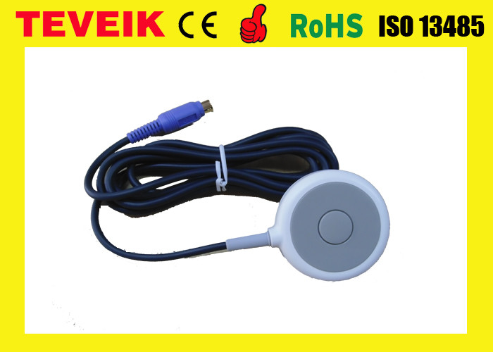 6 Pin Toco Fetal Ultrasound Transducer Monitor Probe Bistos BT 300 TOCO Patient End