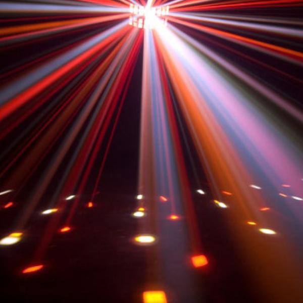 RGBW DJ Stage LED Effect Light 35W Butterfly Effect Lighting With Double Derby