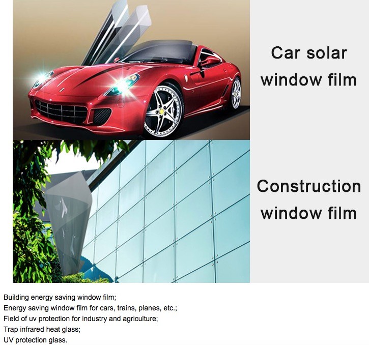 Senior Housing PET Window Film Shatterproof With High Transmittance 5%-80%