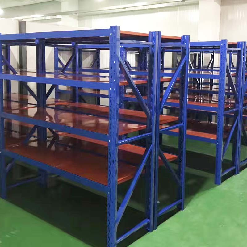5Tier Adjustable Warehouse Boltless Metal Shelving Units Rivet Rack Steel Shelving