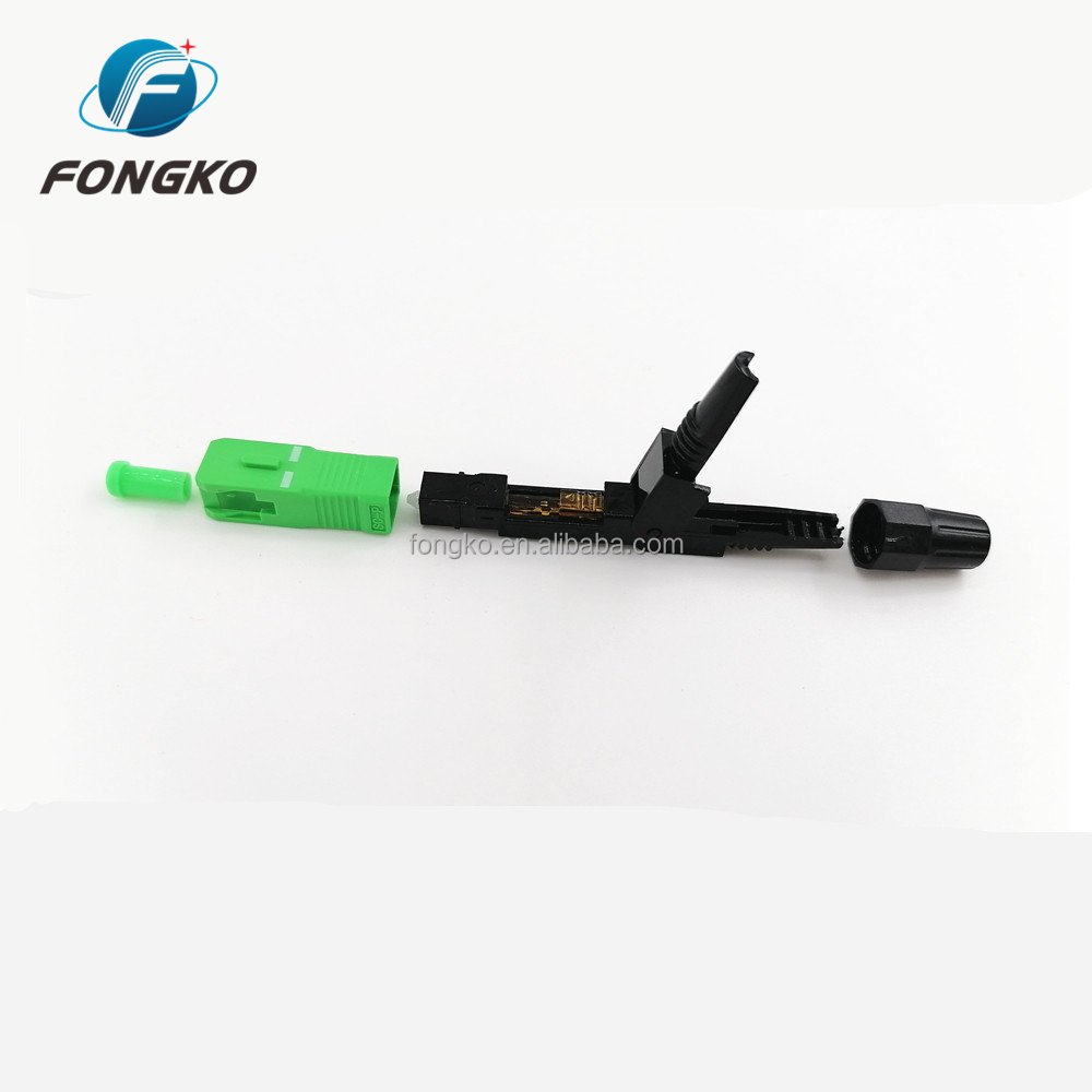 2.0*3.0 Cable Fast Optical Sx Fiber Connector Sm Fusion Splice Connectors