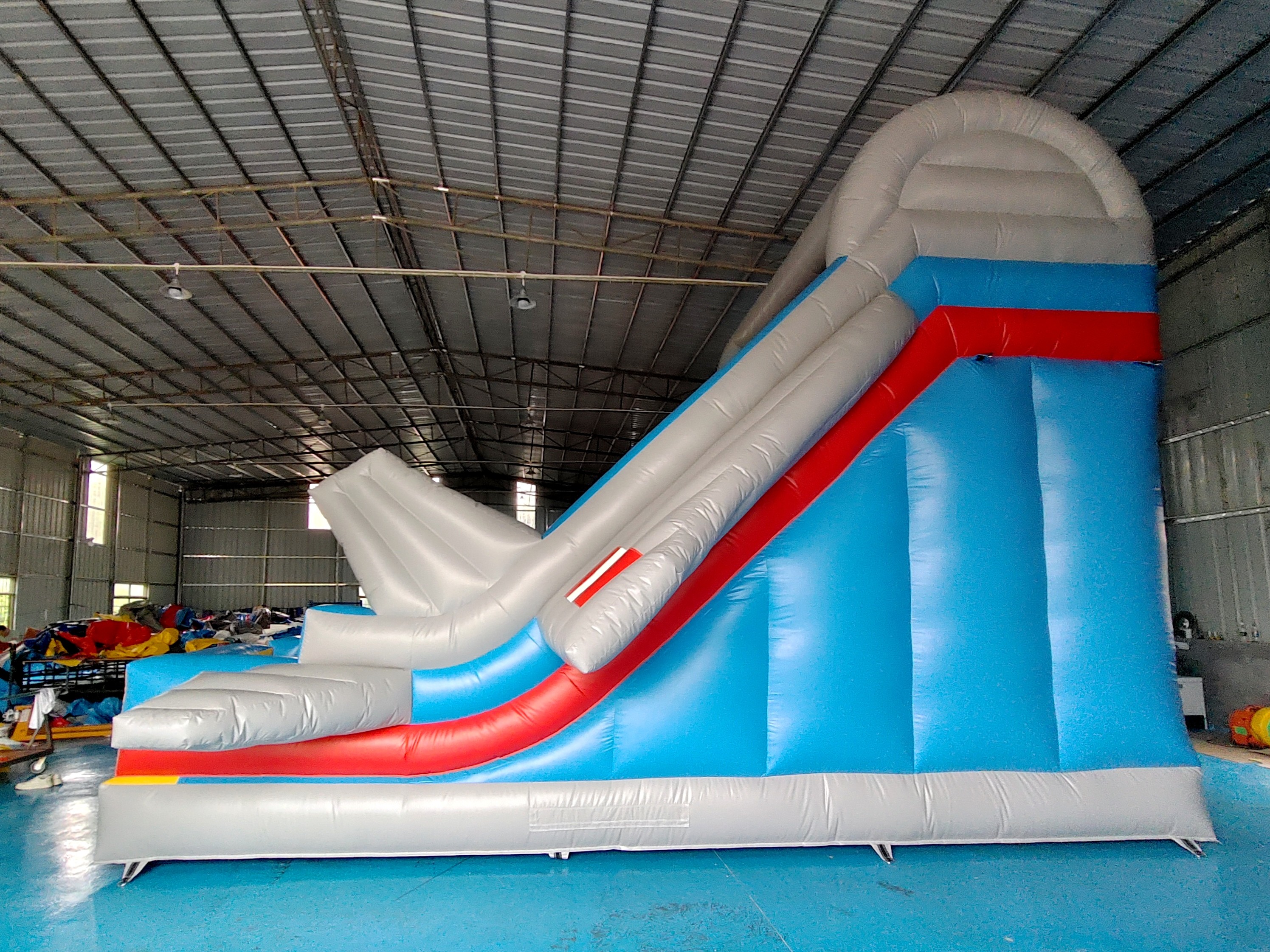 Commercial Inflatable Dry Slide Airplane Model Double Slides Inflatable Castle For Kids And Adults