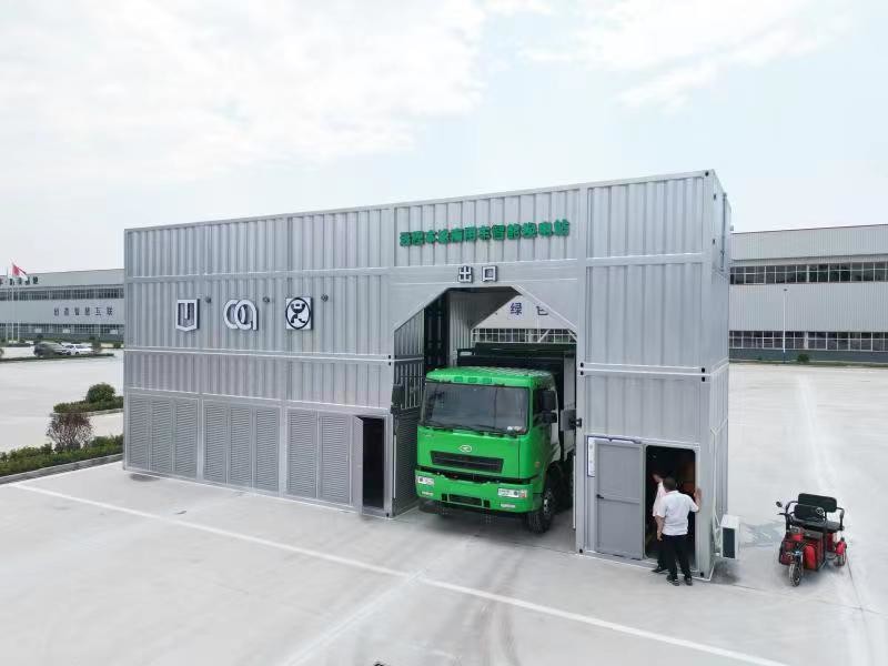 Space Saving Intelligent Charging Station For Heavy Truck 380V