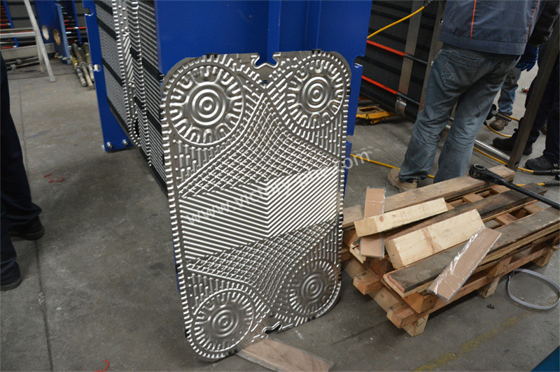 Gasketed Welded Plate Type Heat Exchanger Plate Stainless Steel For Cooling