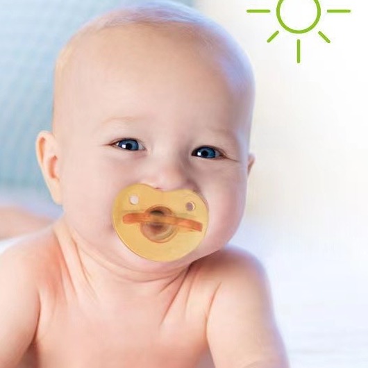 Lightweight Baby Silicone Pacifier Toy Baby Sleeping Comfort Mother And Baby Supplies Pacifier