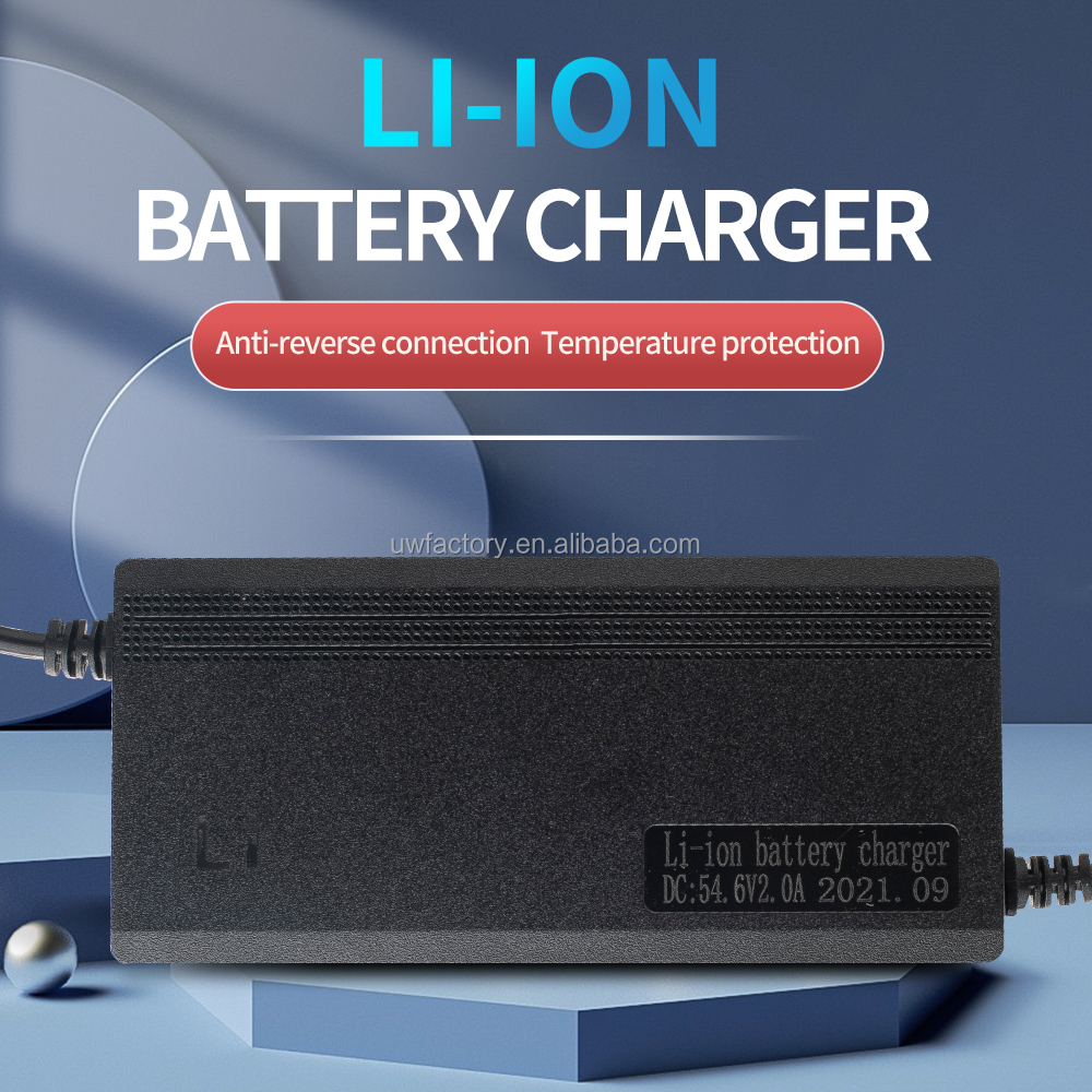 AC100-240V 50/60Hz Input Voltage 48V3A 60V 3A 72V 3A Lithium Ion Battery Charger for Electric Scooter/E-bike/Forklift