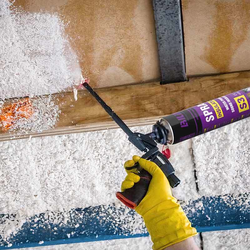 Single Component Polyurethane Expanding Foam Spray Quick Curing Portable