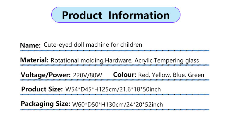 Maker Lucky Mini Claw Machine Small Doll Machine Plastic Coin Operated Claw Arcade Games Machine
