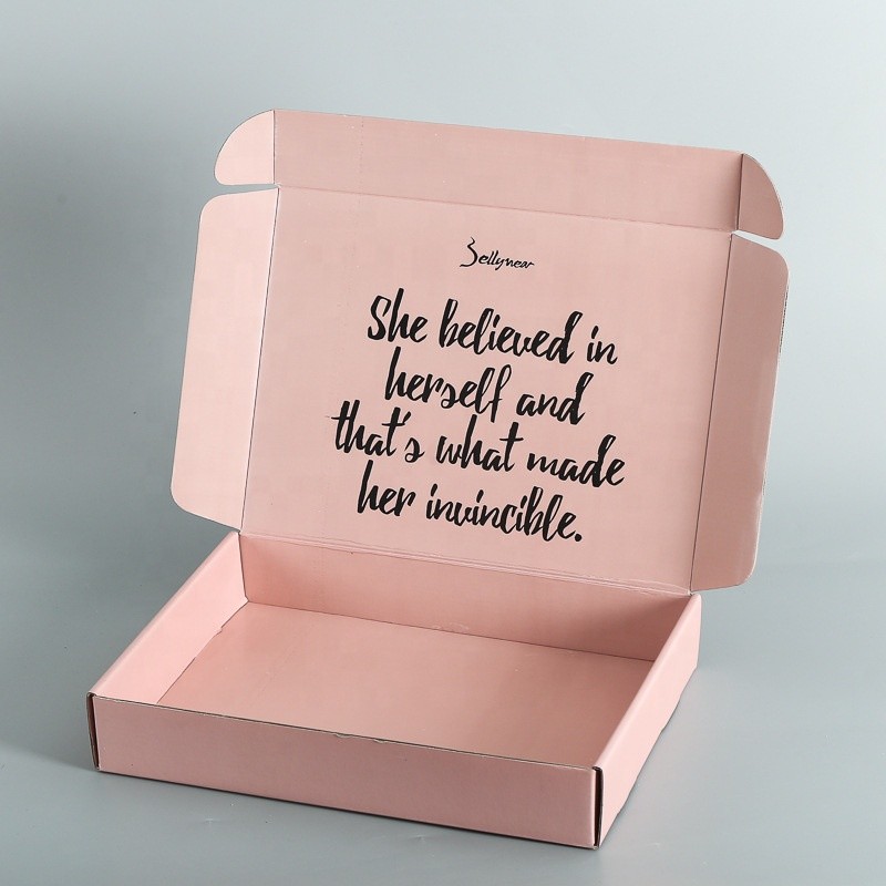 Custom corrugated gift boxes Recyclable printed Gift Box with Logo For Mailing
