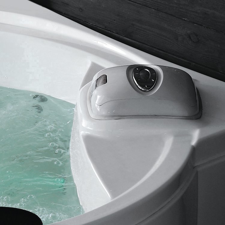 Freestanding Bubble Massage Bathtub 1800 X 900mm Hydro Heart Round