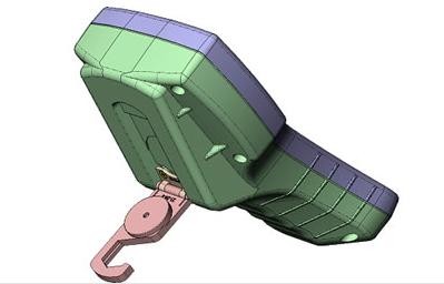 Custom Handheld Housing ABS PC Plastic Handheld Enclosure