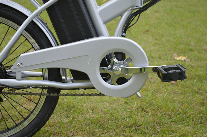 25km/H Small Long Range Folding Electric Bike 36V 250W Brushless Hub Motor