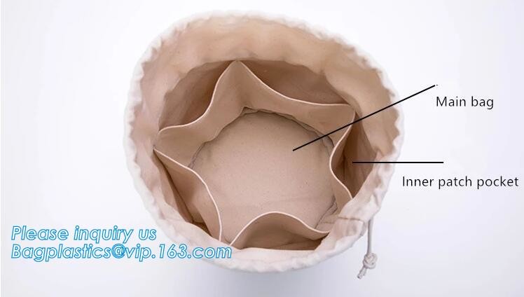 Professional Cosmetic Bag Canvas Zipper Pouch Wholesale, Private Label Makeup Bag, Canvas Bag with Zipper bagplastics