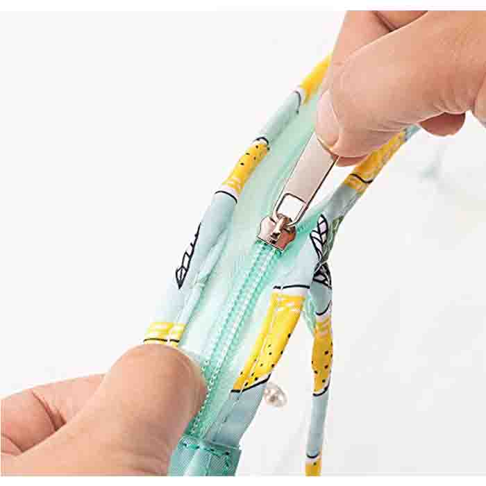 Dopp Hanging Travel Makeup Bag , Toiletry Organizer Purse Plastic Wash Bag