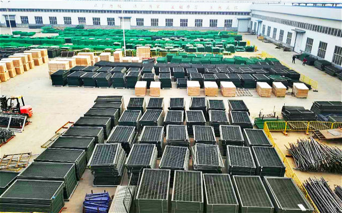 H1200mm 1500mm Metal Crowd Control Barriers Galvanized Pedestrian Fence