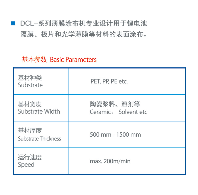 500mm Web Coating Machine