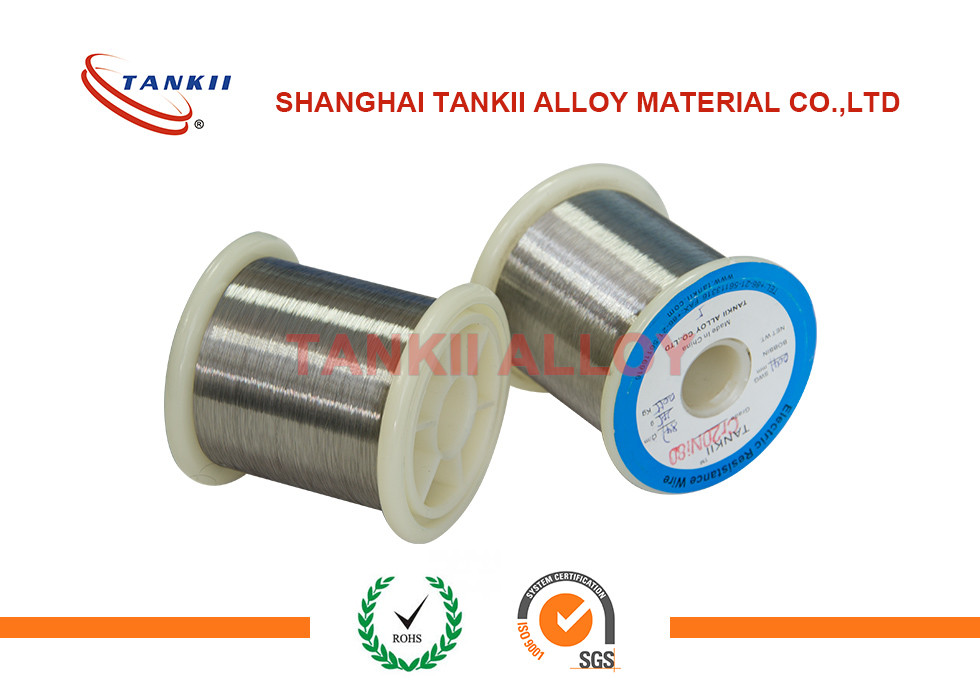Ni35Cr20 / HAI-NiCr 40 Nicr Alloy Wire Soft Bright State For Auto Parts Spring