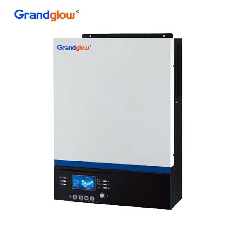 Three Phase Hybrid High Frequency Reverse Control Integrated Machine 5k Solar Inverter With Mppt Controller