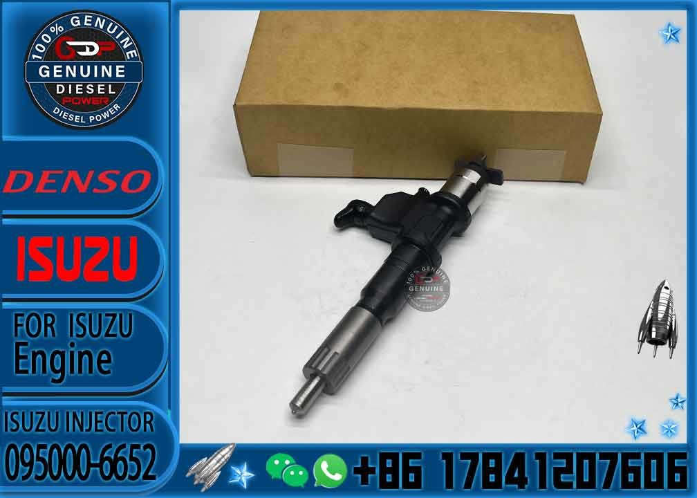 new 0950006652 0950006653 auto parts injector 095000-6652 095000-6653 095000 6652 095000 6653 for ISUZU