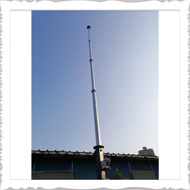 Aluminum Portable Wireless Internet Antenna Telescopic Mast