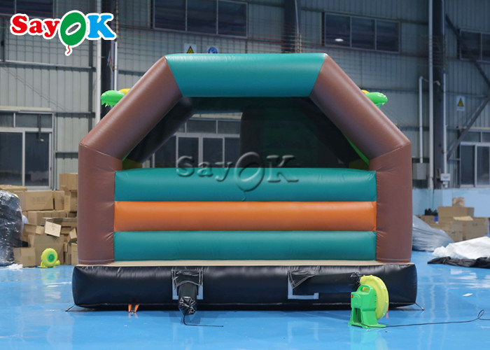 Colorful Jumping Bouncy Castle Animal Theme Woodpecker Bounce House Slide Combo