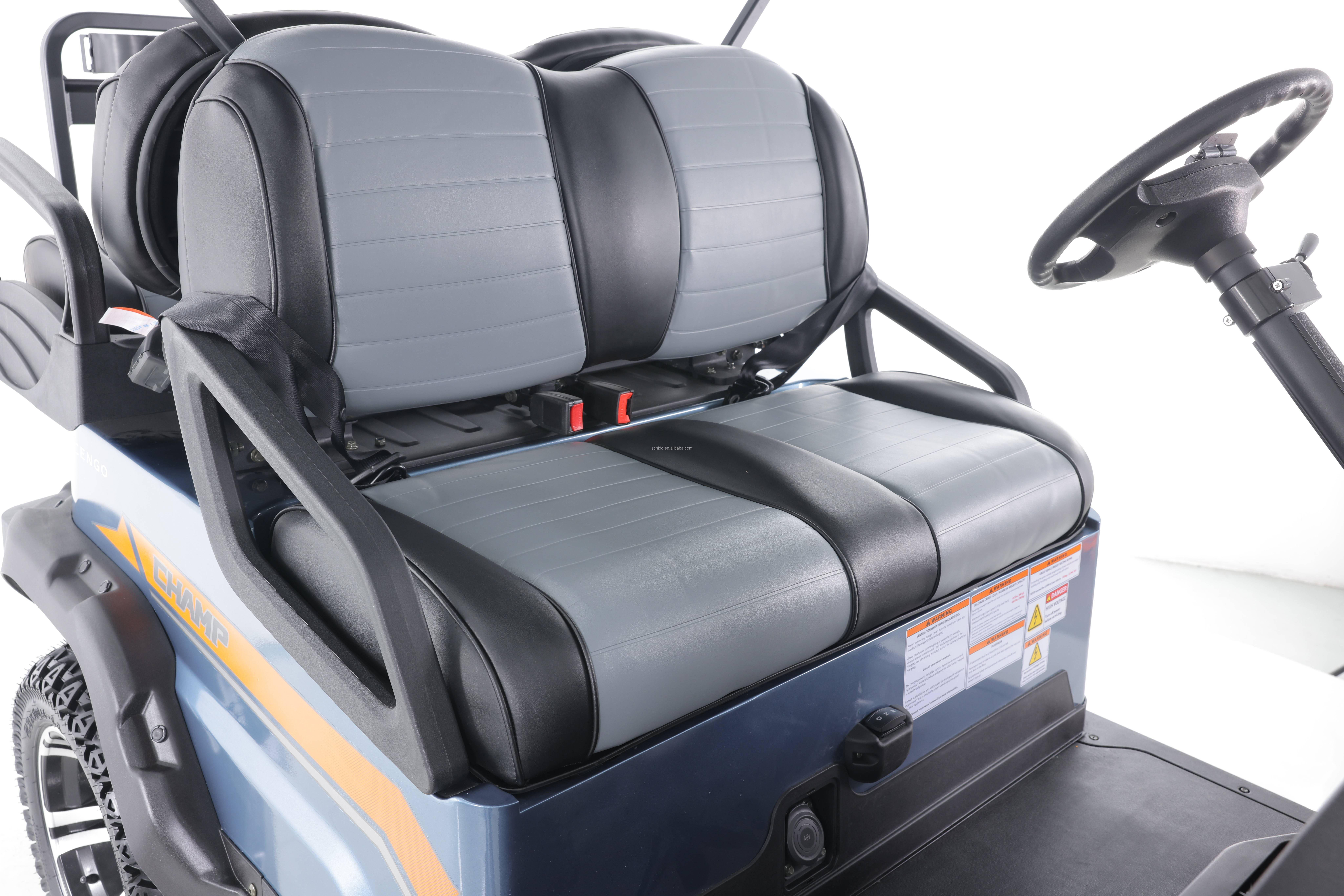 Electric Lifted Club Car Hunting Cart with DOT and 30-50Km/h Maximum Speed Lithium Battery