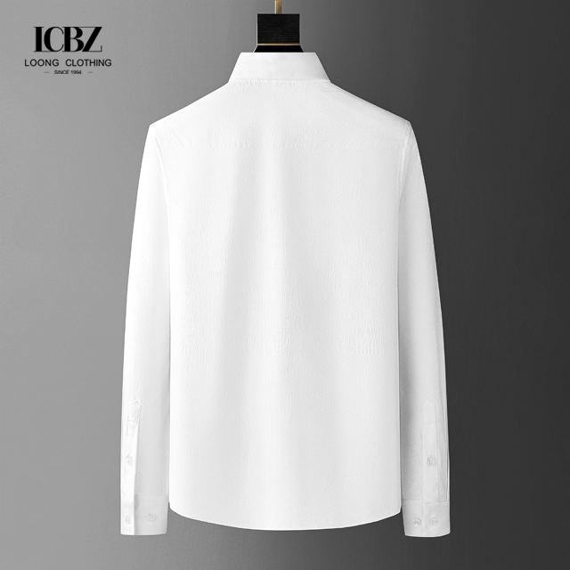 Custom Printing Office Plain Dyed Long Sleeve T Shirt Men 100% Cotton with Anti-Shrink