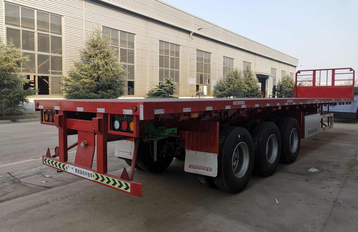 Robust 80t Removable Lowbed Truck Trailer 2/3/4 Axle For Excavator Transport